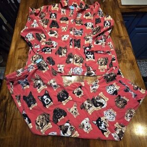 Nick And Nora Women’s Milk Bone Dog Pajamas Set